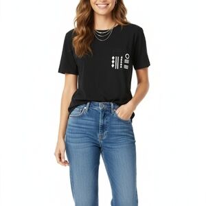 Madewell woman's black tshirt size xs